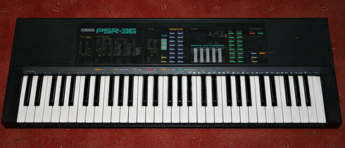 Keyboard Yamaha PSR 36 (1988)