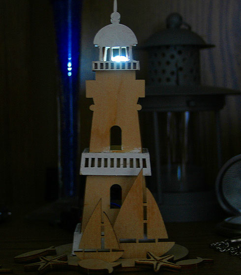 Leuchtturm-LED-Beleuchtung 