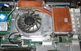 CPU-Lüfter in einem Laptop