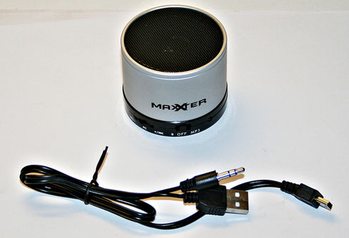Bluetooth-Lautsprecher mit USB-Kabel
