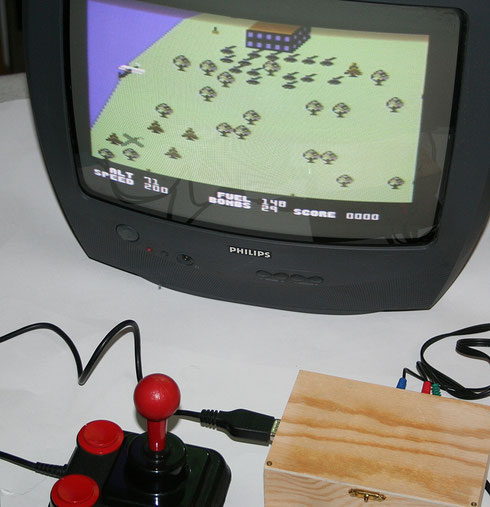 C64-Spiel Blue Max auf dem Raspberry Pi