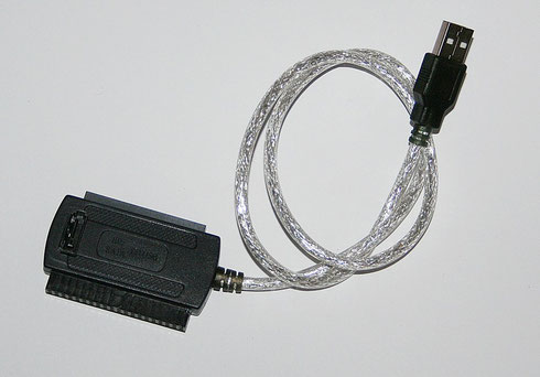 IDE- und SATA-Adapter mit USB-Kabel