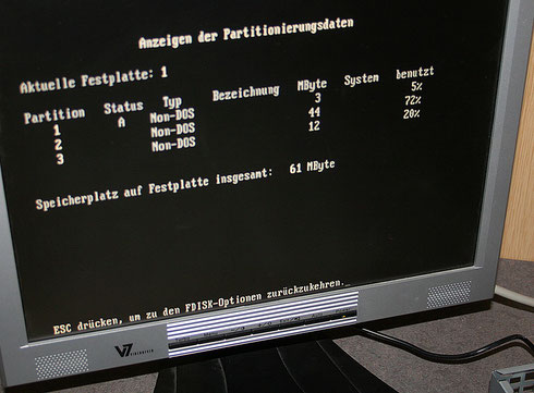 MS-DOS auf dem Thin Client HP T5135