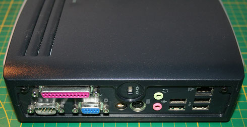 HP Compaq T5710 Anschlüsse