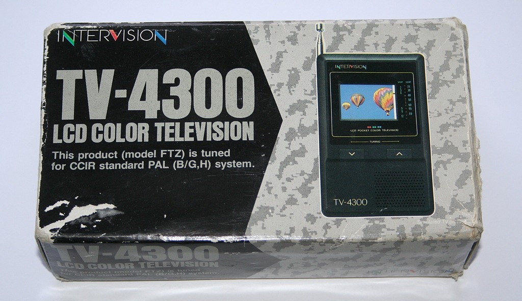 Intervision TV-4300 Innenleben Verpackung