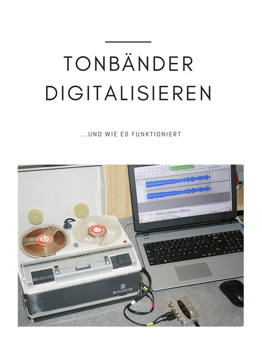 Tonbänder digitalisieren E-Book Gerd Weichhaus