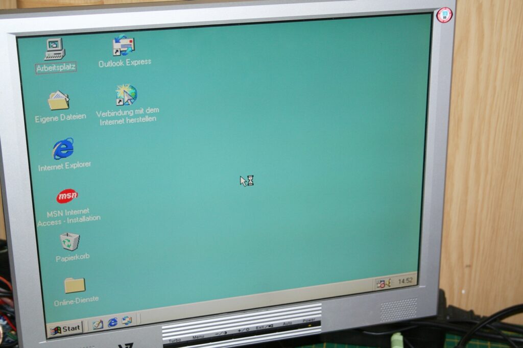 Windows-98-Installation auf Wyse Thin Client